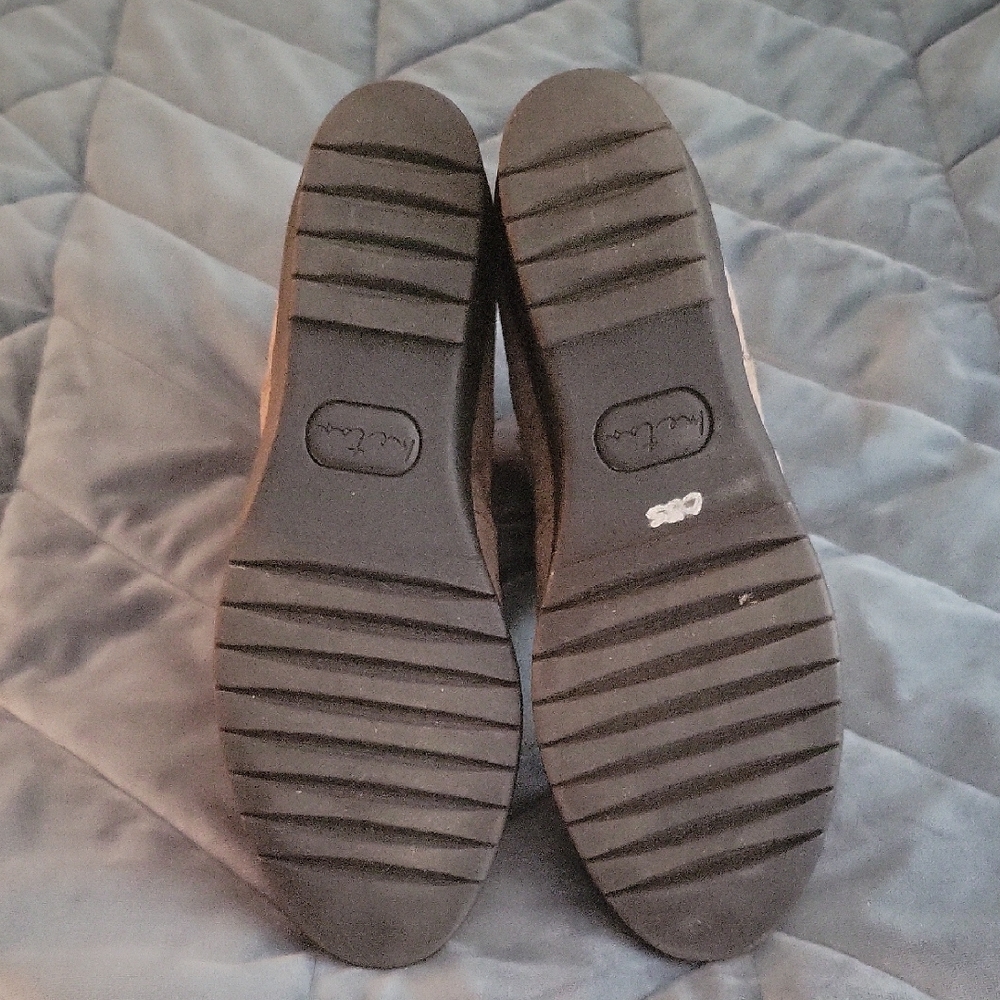 Women's Taupe Ankle Boots - Picture 7 of 9